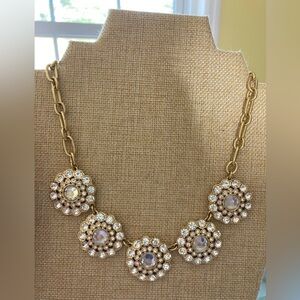 J. Crew Jeweled Necklace with Crystals‎